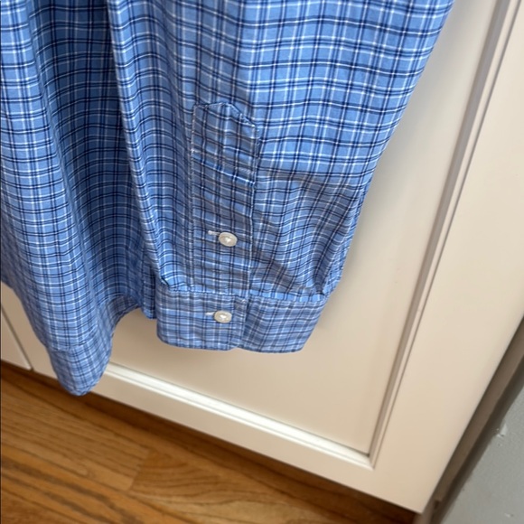 Polo by Ralph Lauren Men’s Blue Casual Plaid Button Down Shirt Sz L Like New! - Picture 5 of 9